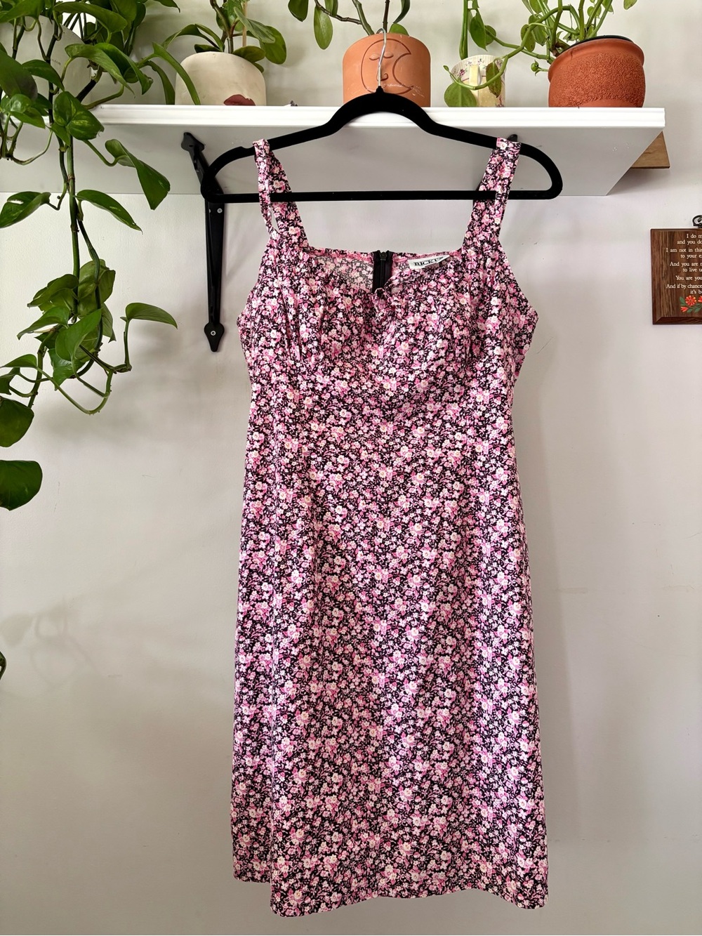 Ricki's Pink Floral Midi Dress